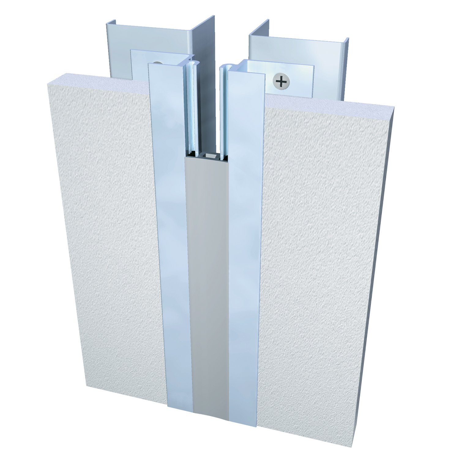 112 Recessed Mount for 5/8" Drywall Wall & Ceiling Expansion Joint Covers