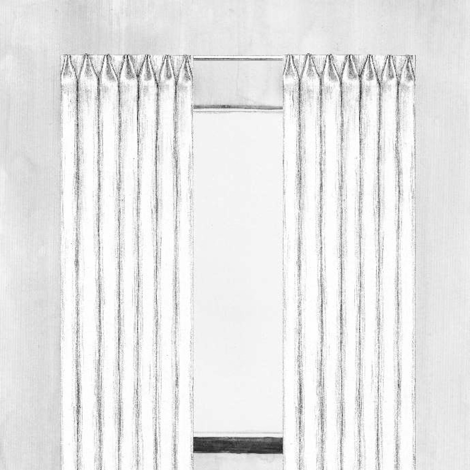 2 Prong Euro Pleat Drapery