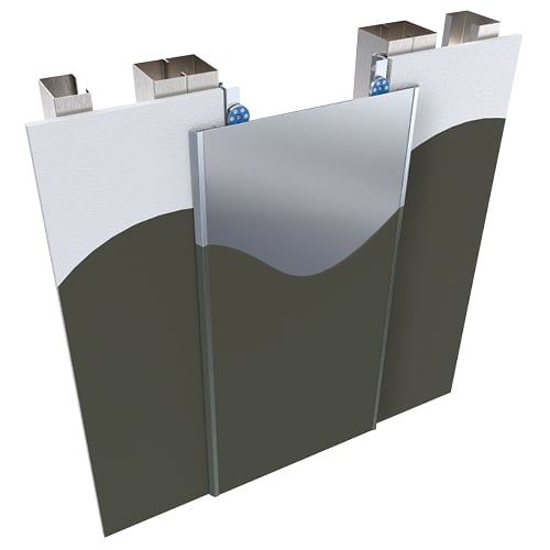 359C Surface Mount Wall System