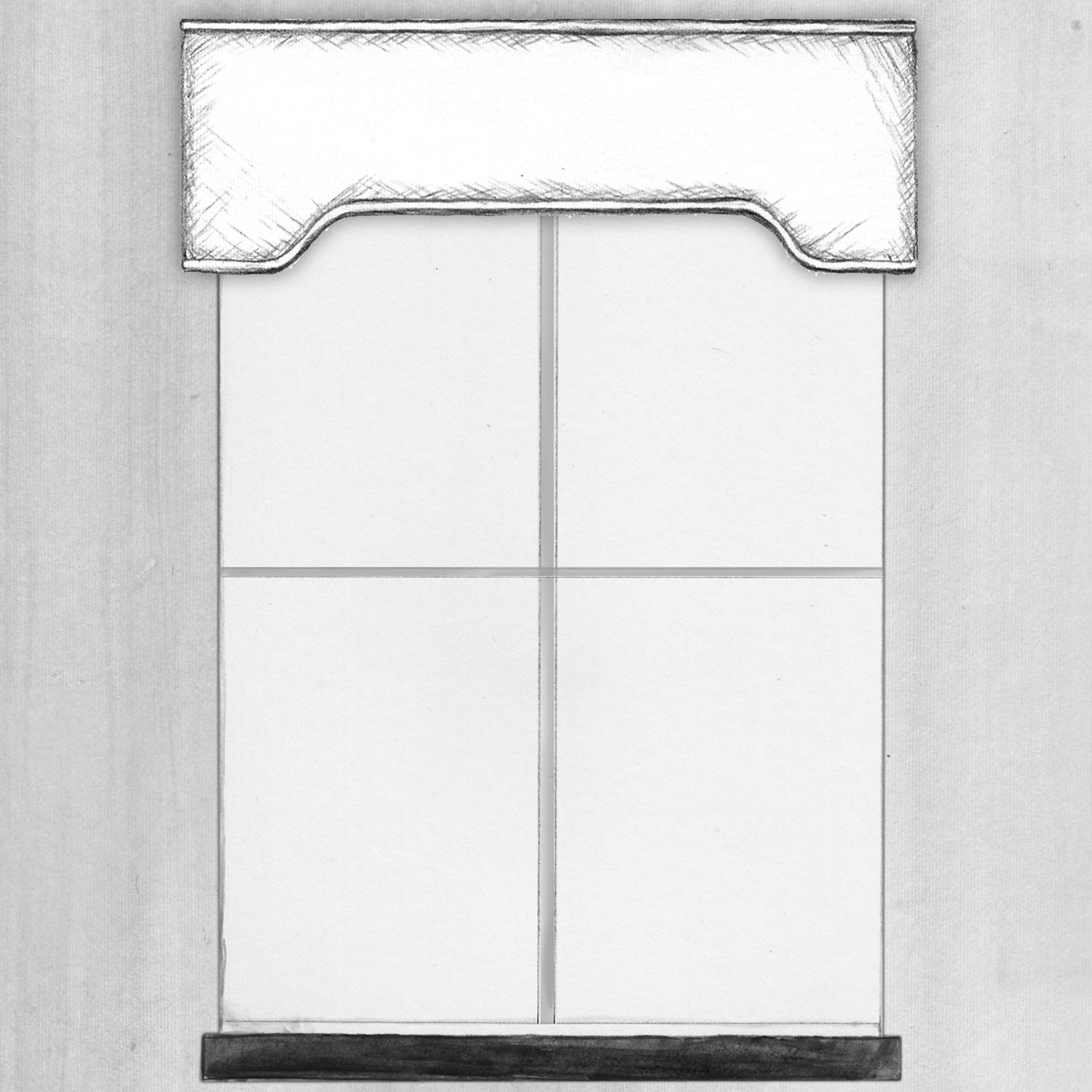 Angled Padded Cornice Board