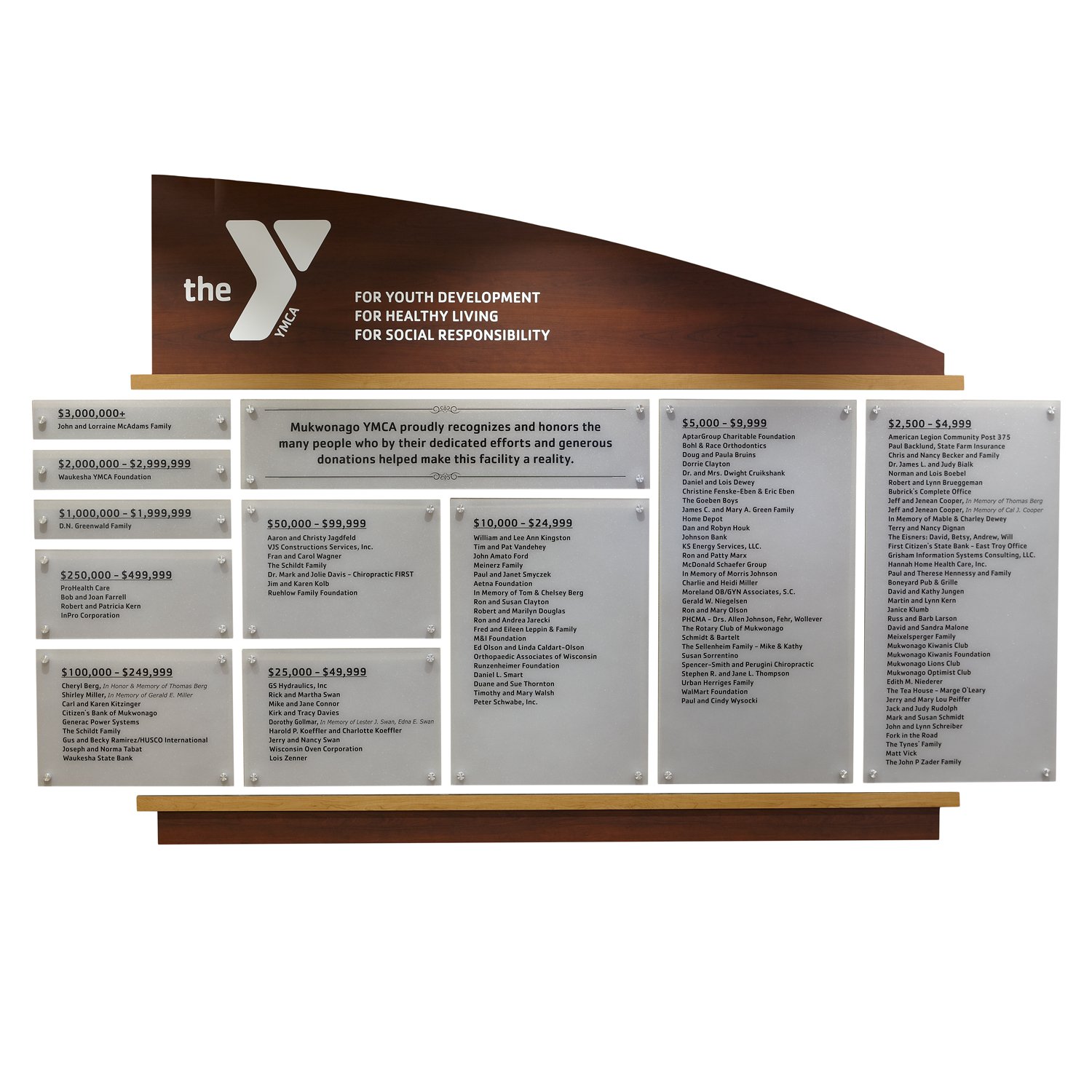 Donor and Recognition Board