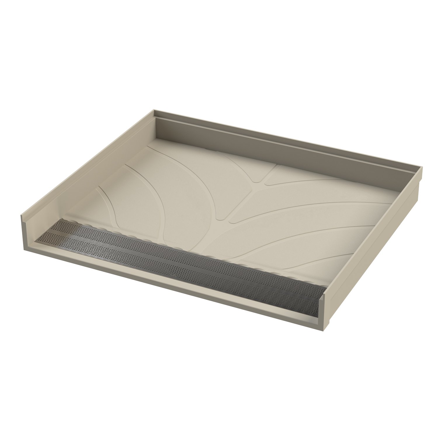 Front Trench Drain Shower Base