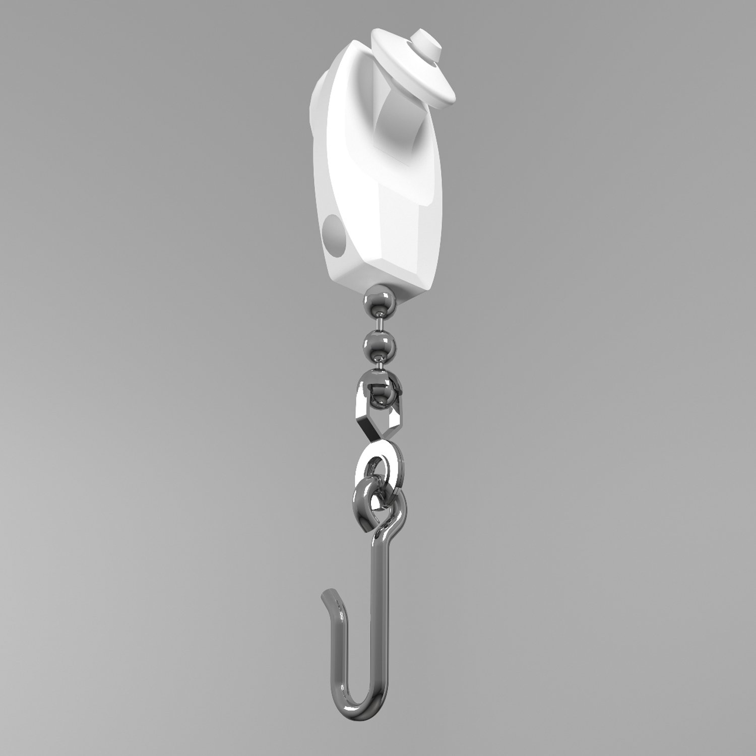 Ball & Chain Cube Cubicle Curtain Carrier