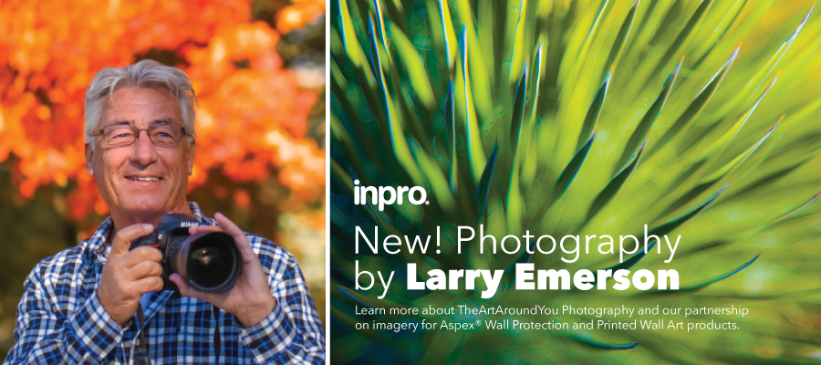 Larry Emerson holding his camera