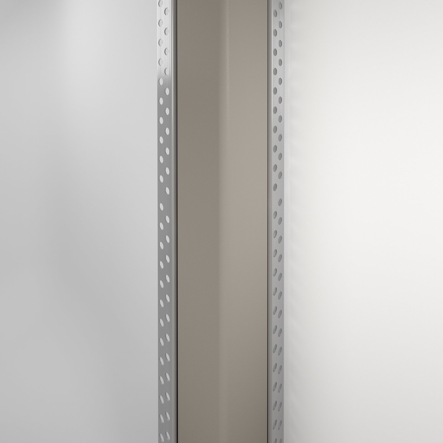 150 flush mount corner guard in shiprock gray