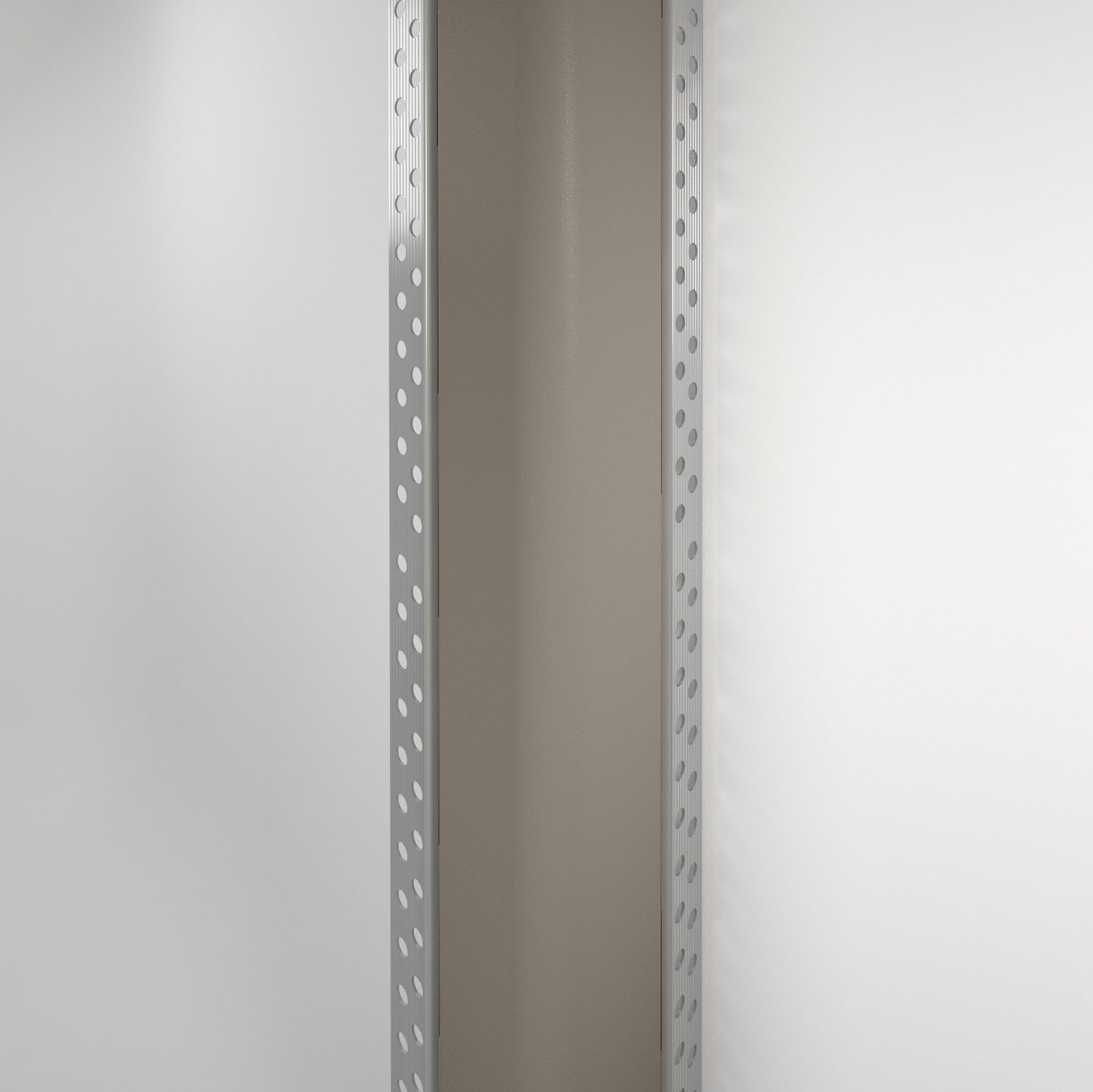 170F bullnose flush mount corner guard full length view