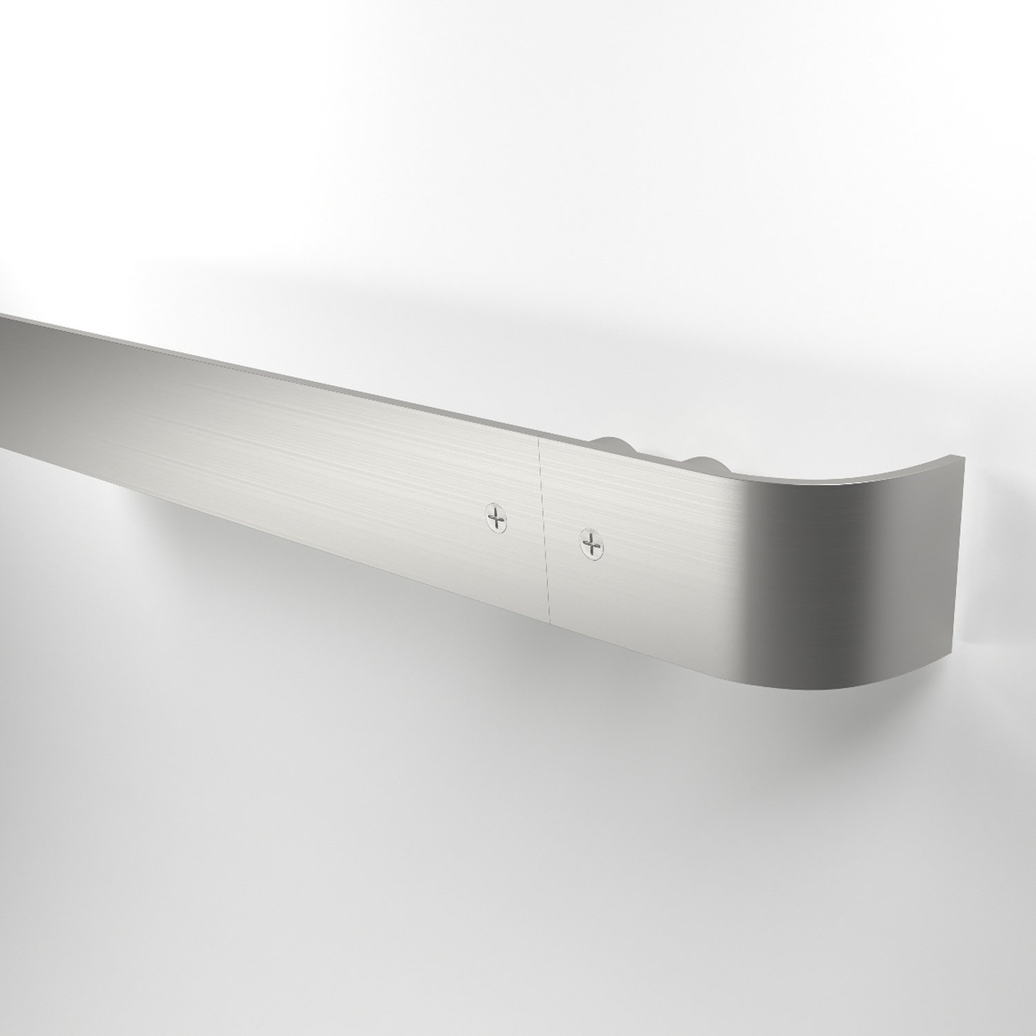 53SS Wall Guard stainless steel 3" height