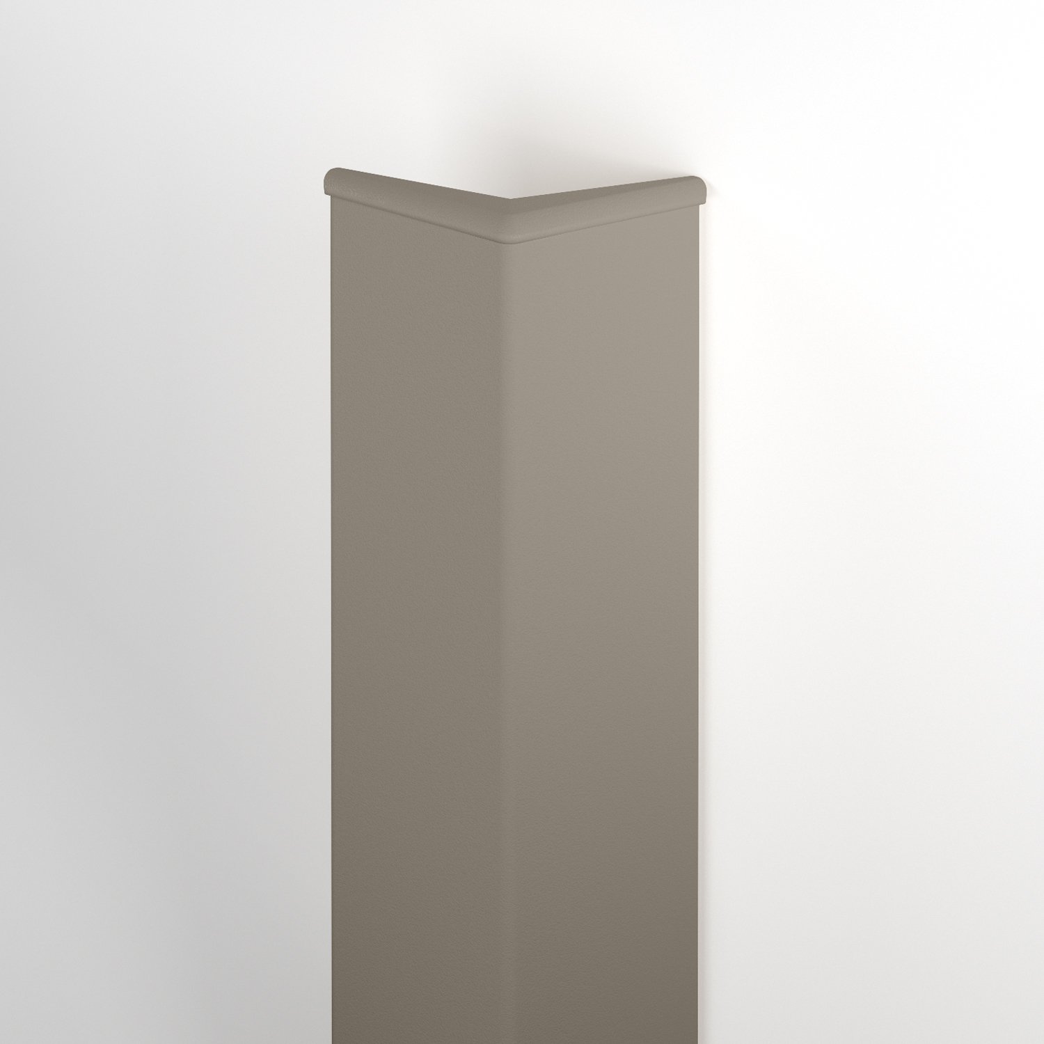 130 Surface Mount Corner Guard with Top Cap