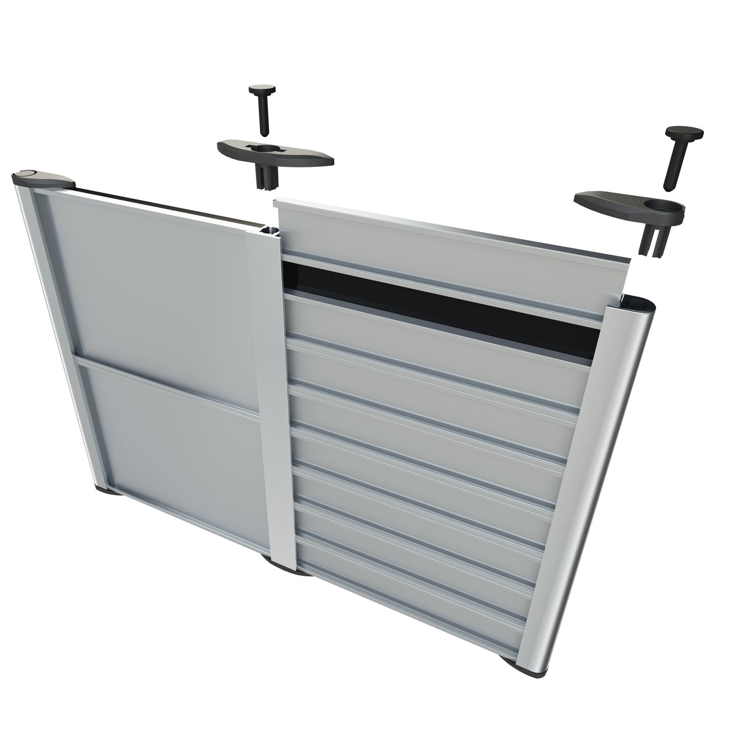 Quick pin system for Contego Standard Sign Design