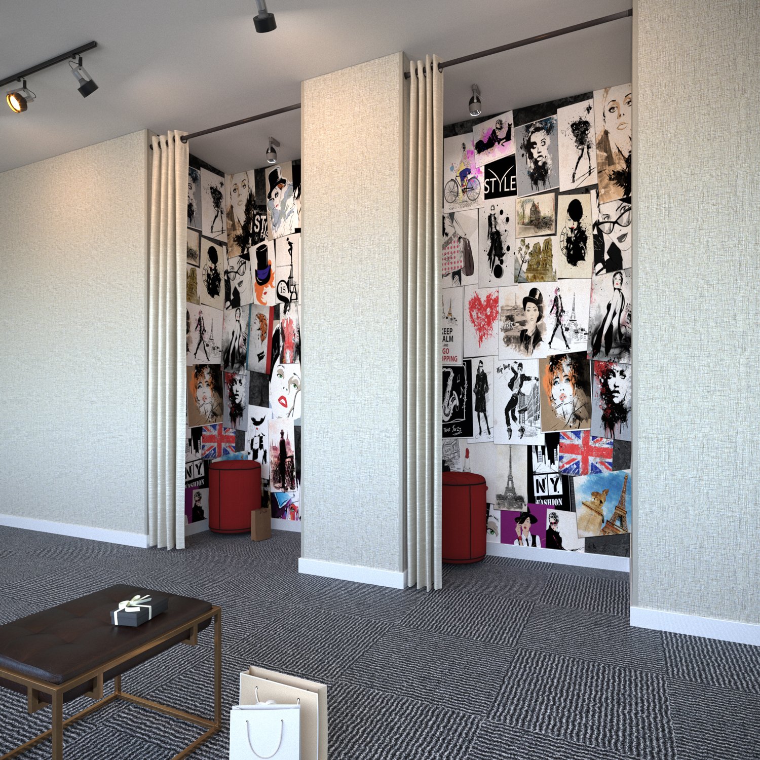 Ricochet® Harmony in a Fitting Room