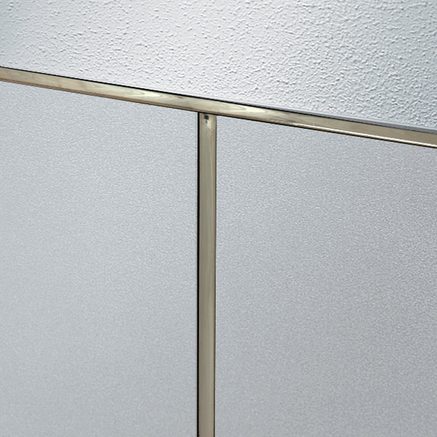 Stainless steel rigid sheet trim pieces