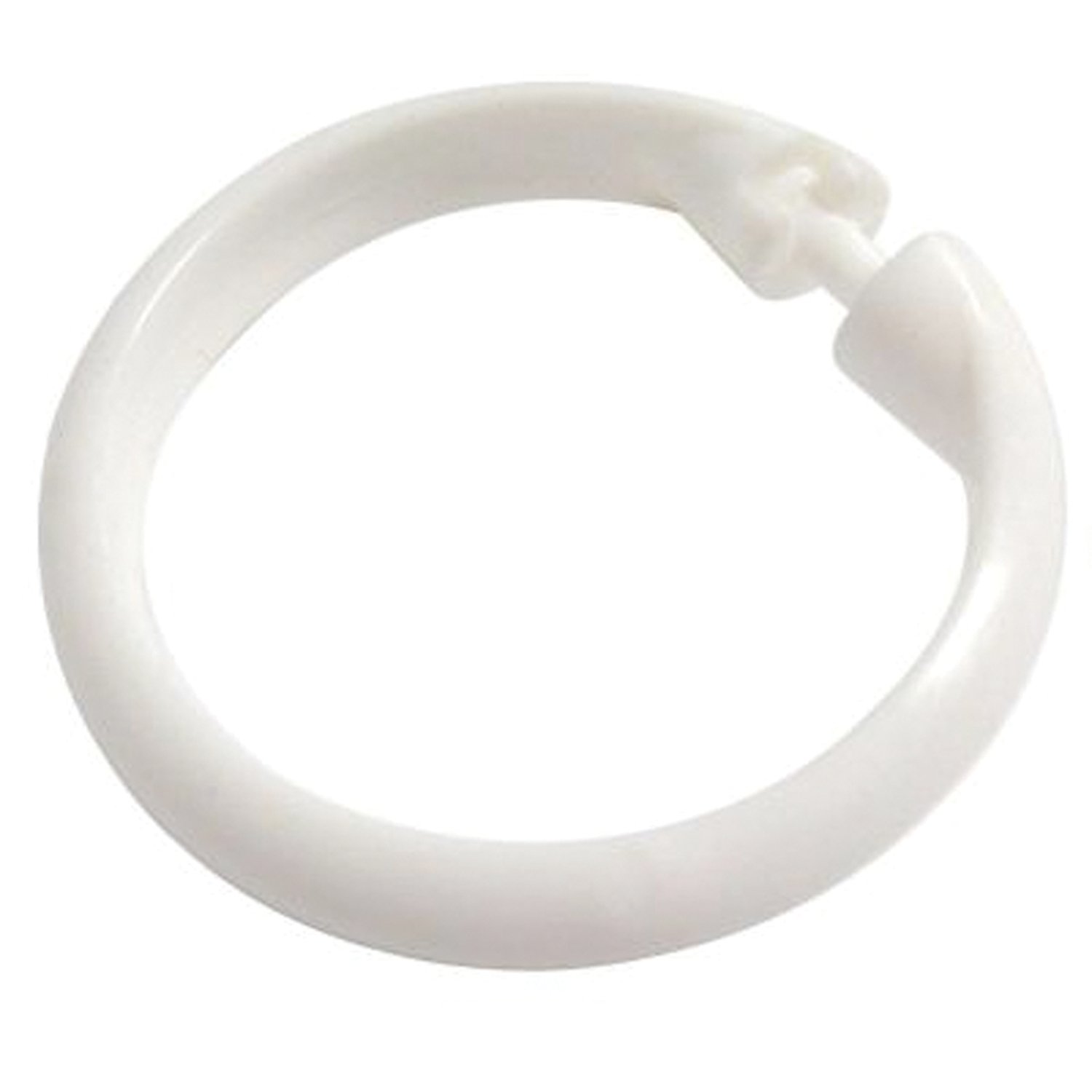 Commercial shower curtain round ring