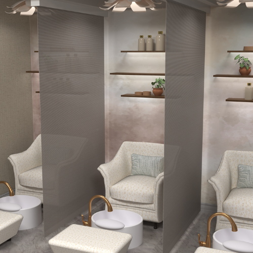 Roll-up Room Divider