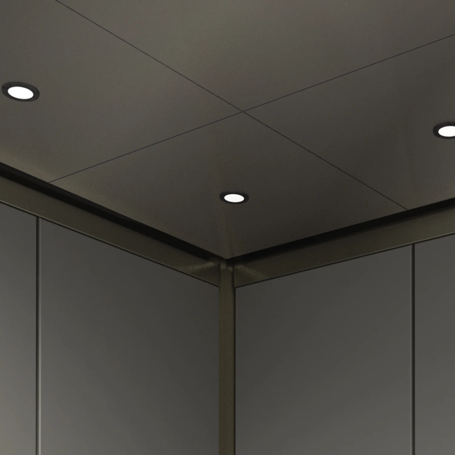 Elevator Ceilings and Lights