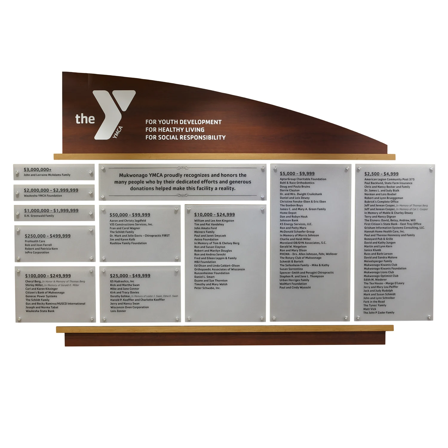 Donor and Recognition Board