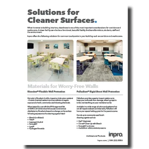 Solutions for Cleaner Surfaces.