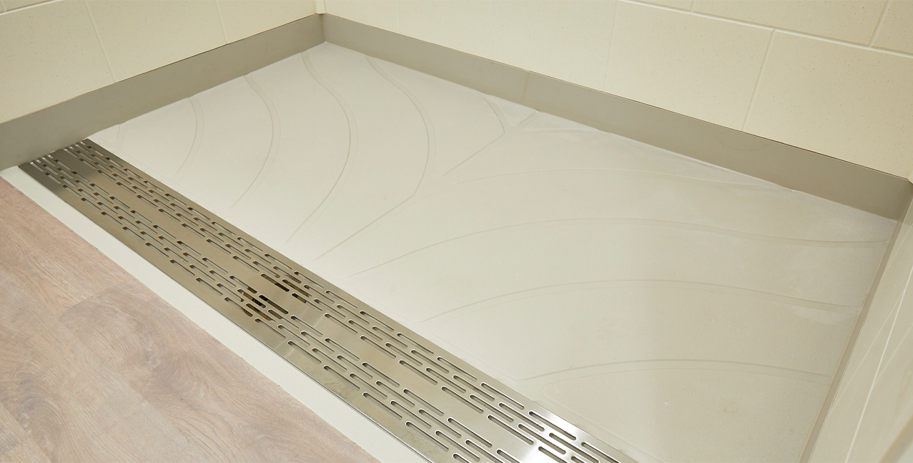 Custom Shower Bases <br>We'll help you find the perfect solution for your showers.